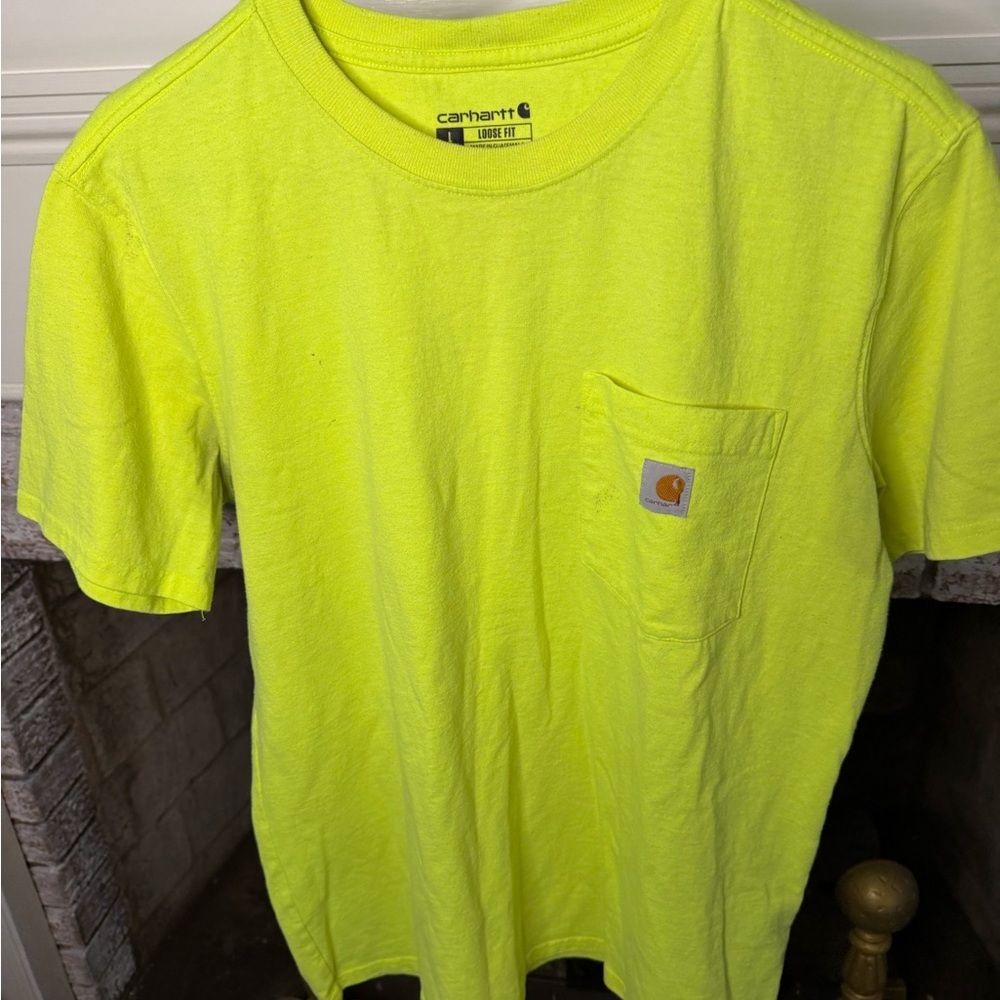 Carhartt Youth Bright Yellow Short Sleeve Tee